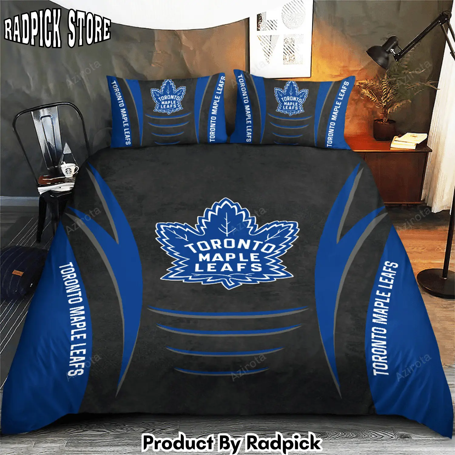 Radpick toronto maple leafs fansbedding set mte528 rp327664